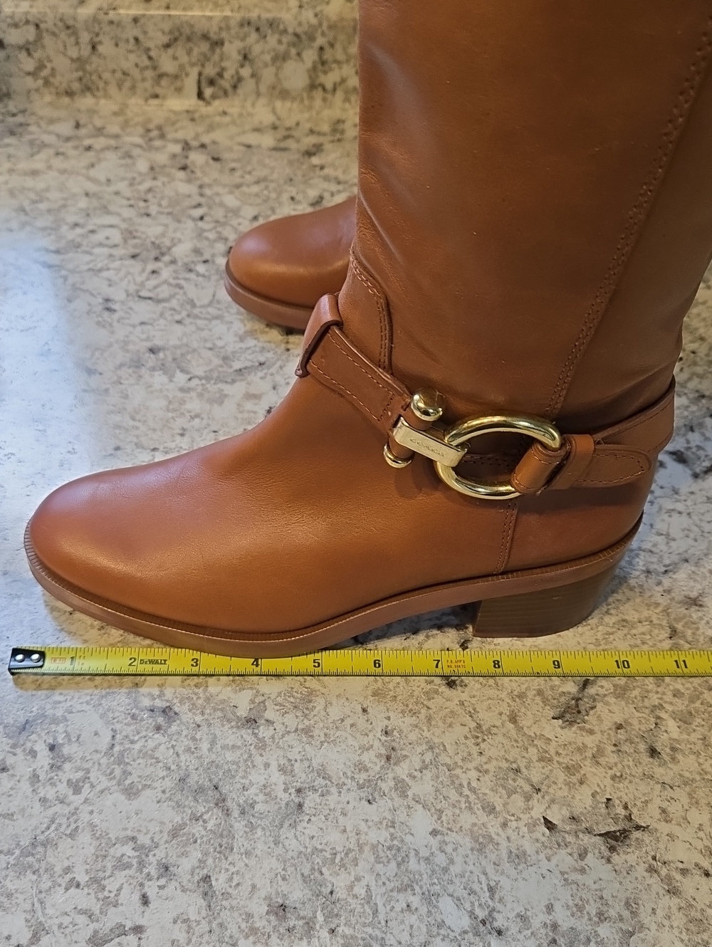 Coach Carolina Leather Riding Boot - Picture 16 of 16